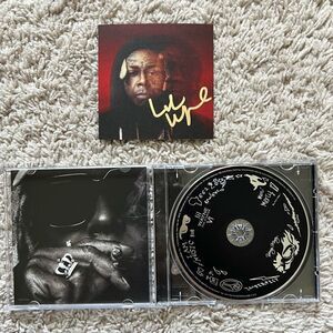 LIL WAYNE Tha Carter VI CD ALBUM WITH Signed AUTOGRAPH Art Card